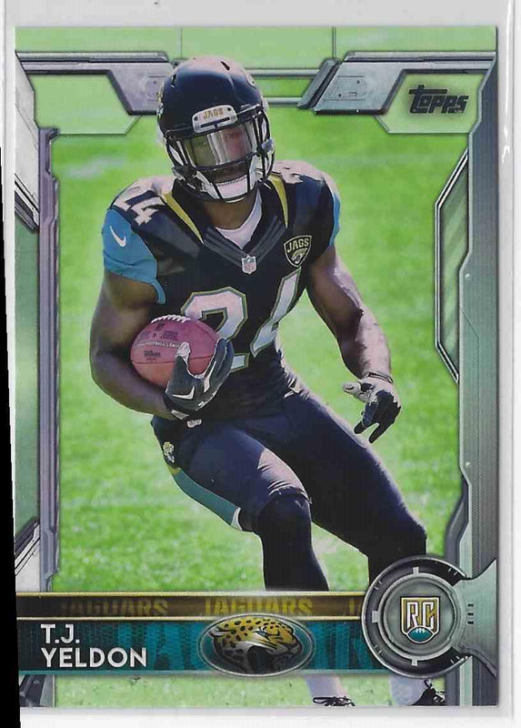 2015 Topps T.J.Yeldon #430 Rookie