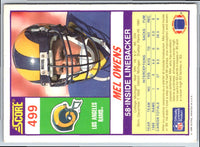 1990 Score Mel Owens #499