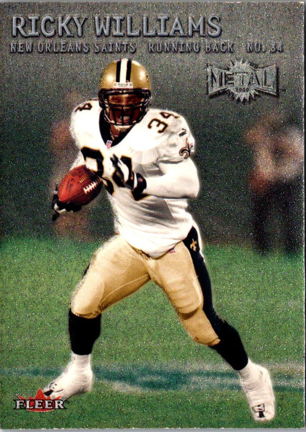 2000 Metal Ricky Williams #169