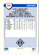 1991 Line Drive AA Brian Deak