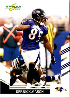 2007 Score Derrick Mason #178