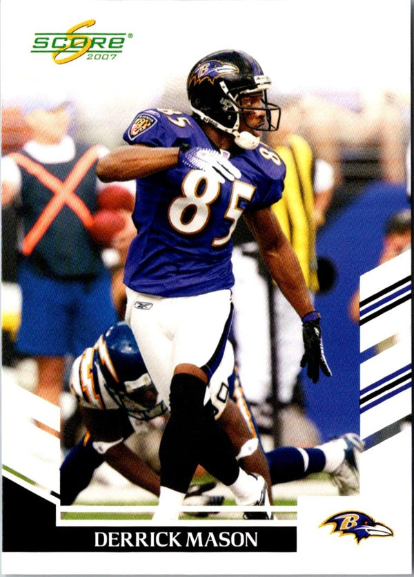 2007 Score Derrick Mason #178