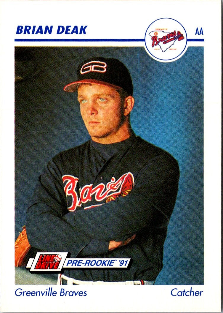 1991 Line Drive AA Brian Deak