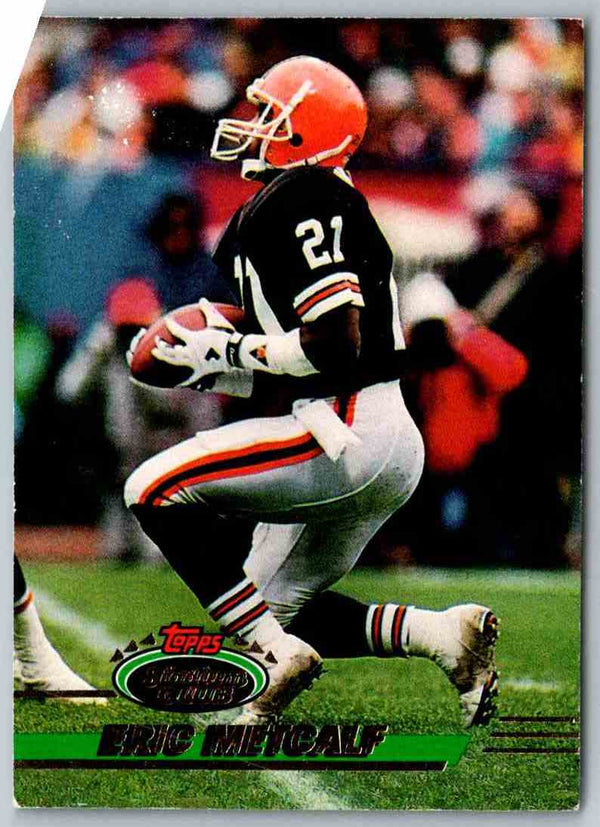 1991 Topps Stadium Club Football Eric Metcalf #30