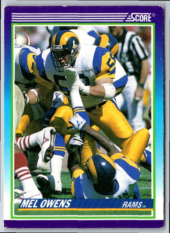 1990 Score Mel Owens #499