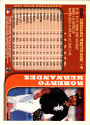 1997 Bowman Chrome Refractors Roberto Hernandez