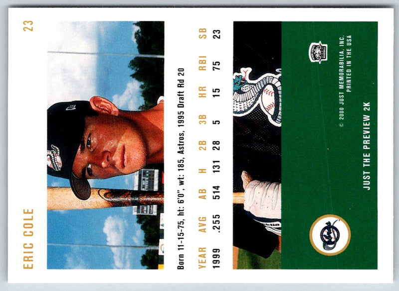 2000 Just Eric Cole
