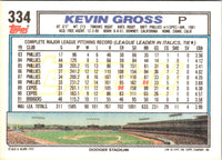 1992 Topps Kevin Gross #334