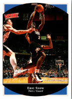 1999 Hoops Philadelphia 76ers Perforated Sheet Eric Snow #P5