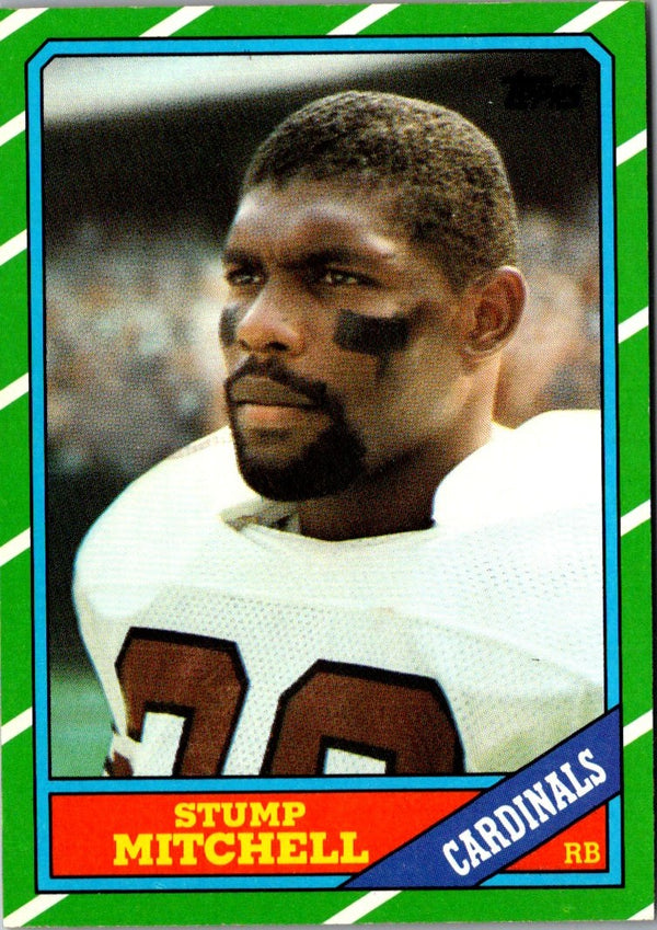 1986 Topps Stump Mitchell #328 NM+