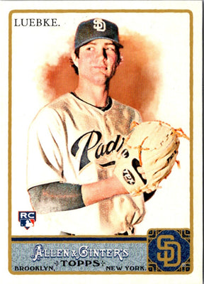 2011 Topps Allen & Ginter Cory Luebke #286 Rookie