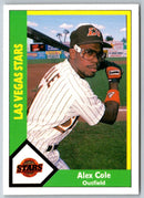 1990 CMC Las Vegas Stars Alex Cole