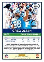 2019 Score Greg Olsen #258