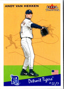 2002 Fleer Tradition Update Andy Van Hekken