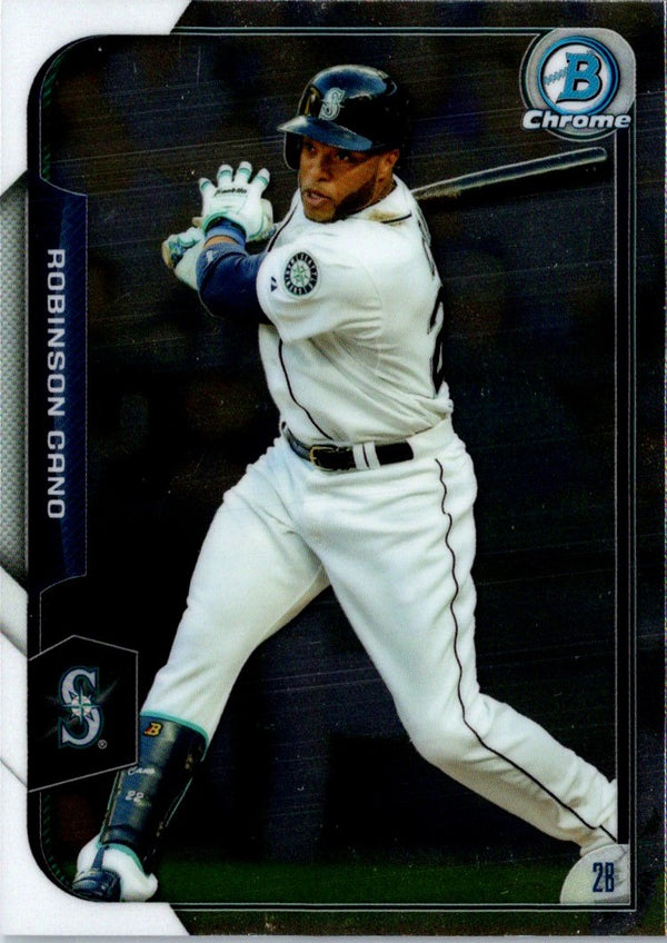 2015 Bowman Chrome Robinson Cano #111