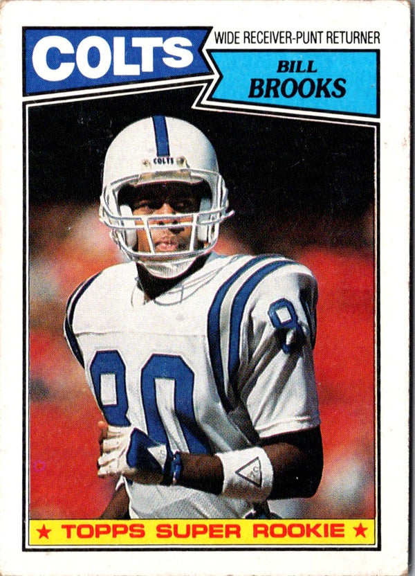 1987 Topps Bill Brooks #378 Rookie