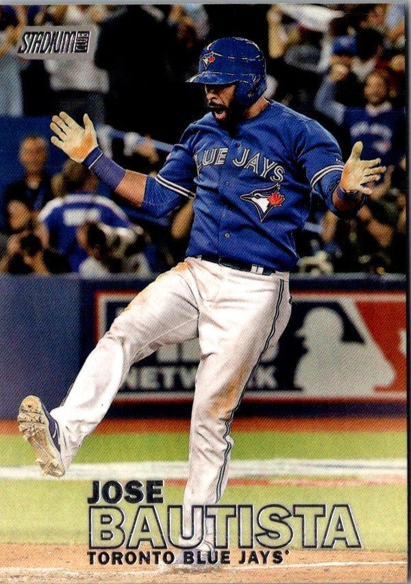 2016 Stadium Club Jose Bautista #30