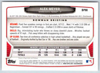 2013 Bowman Alex Meyer #BP80