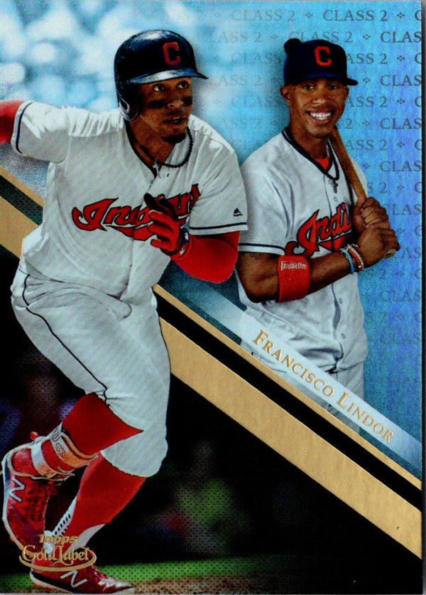 2019 Topps Gold Label Francisco Lindor #17