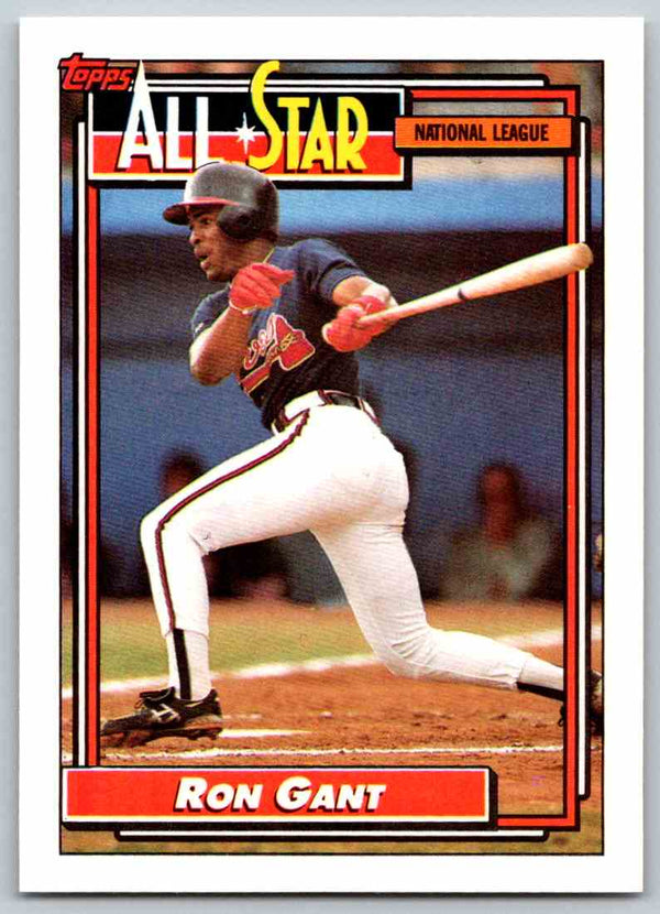 1992 Topps Ron Gant #391