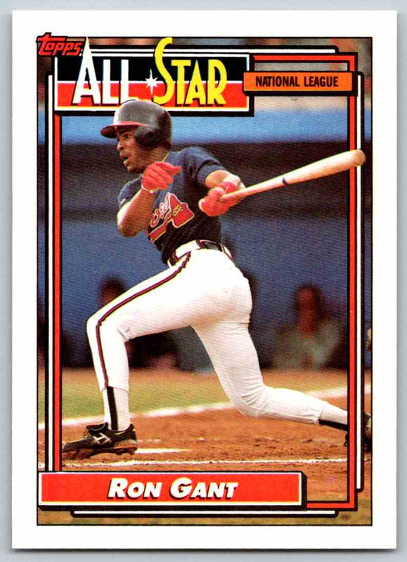 1992 Topps Ron Gant #391