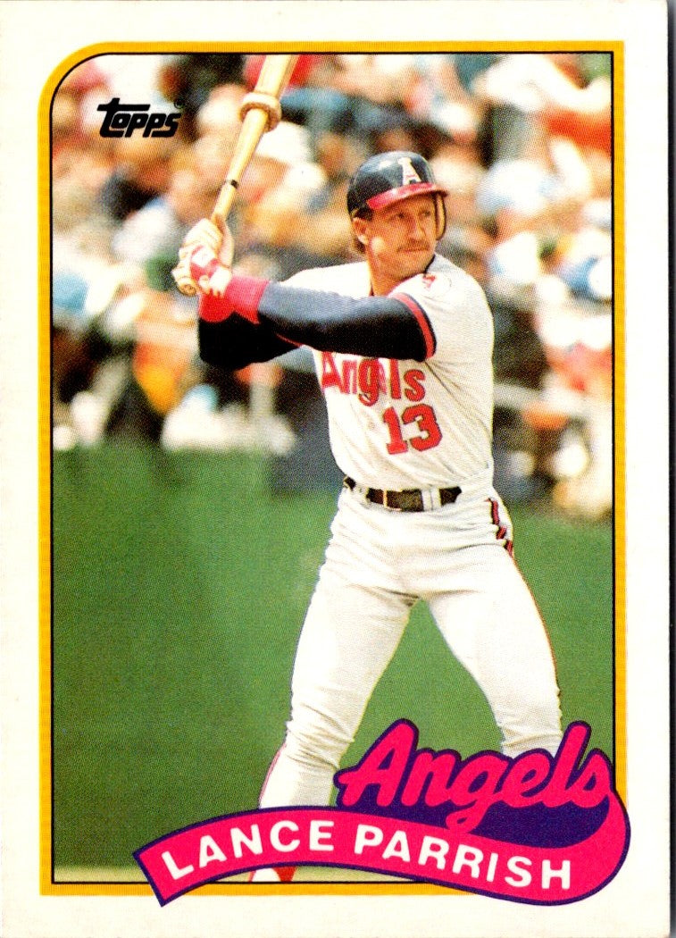 1989 Topps Traded Lance Parrish