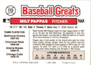1989 Swell Baseball Greats Milt Pappas