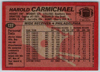 1983 Topps Harold Carmichael #137