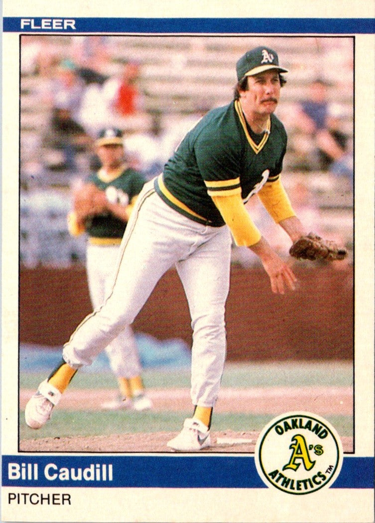 1984 Fleer Update Bill Caudill