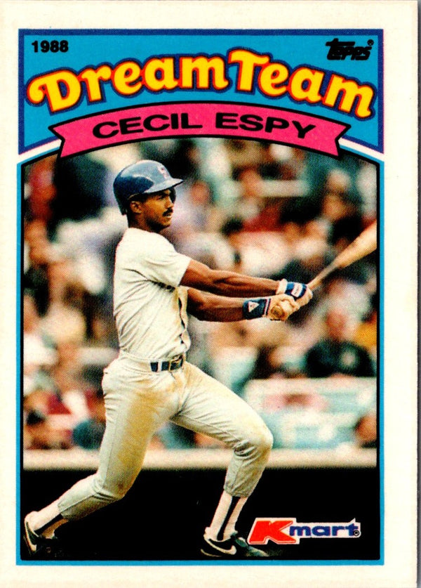 1989 Topps Kmart Dream Team Cecil Espy #6