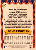 1993 Ted Williams Dave Kingman #57