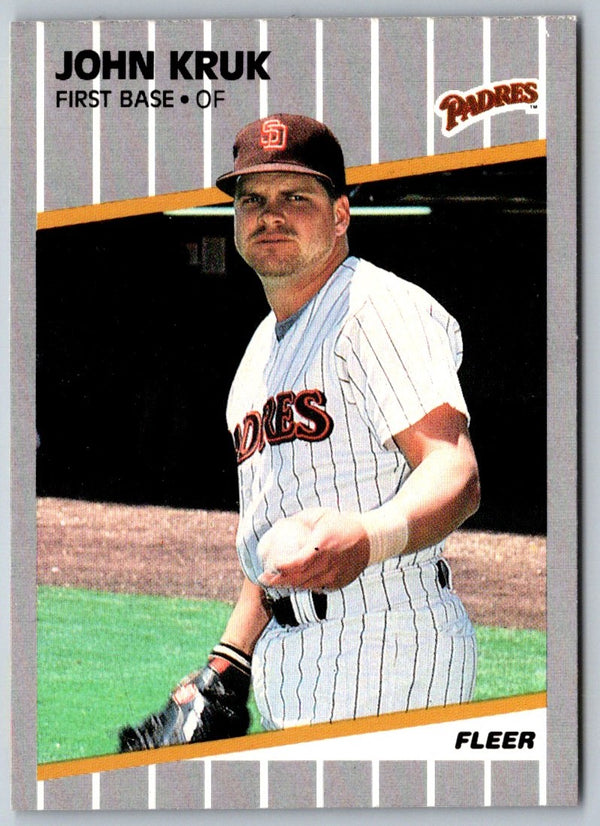 1989 Fleer John Kruk #309