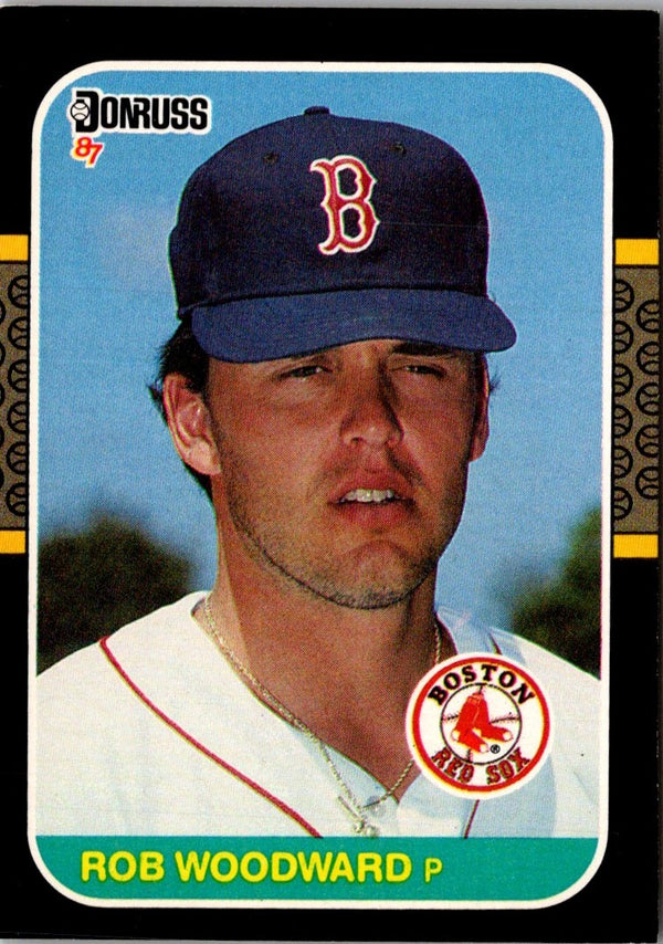 1987 Donruss Rob Woodward #652