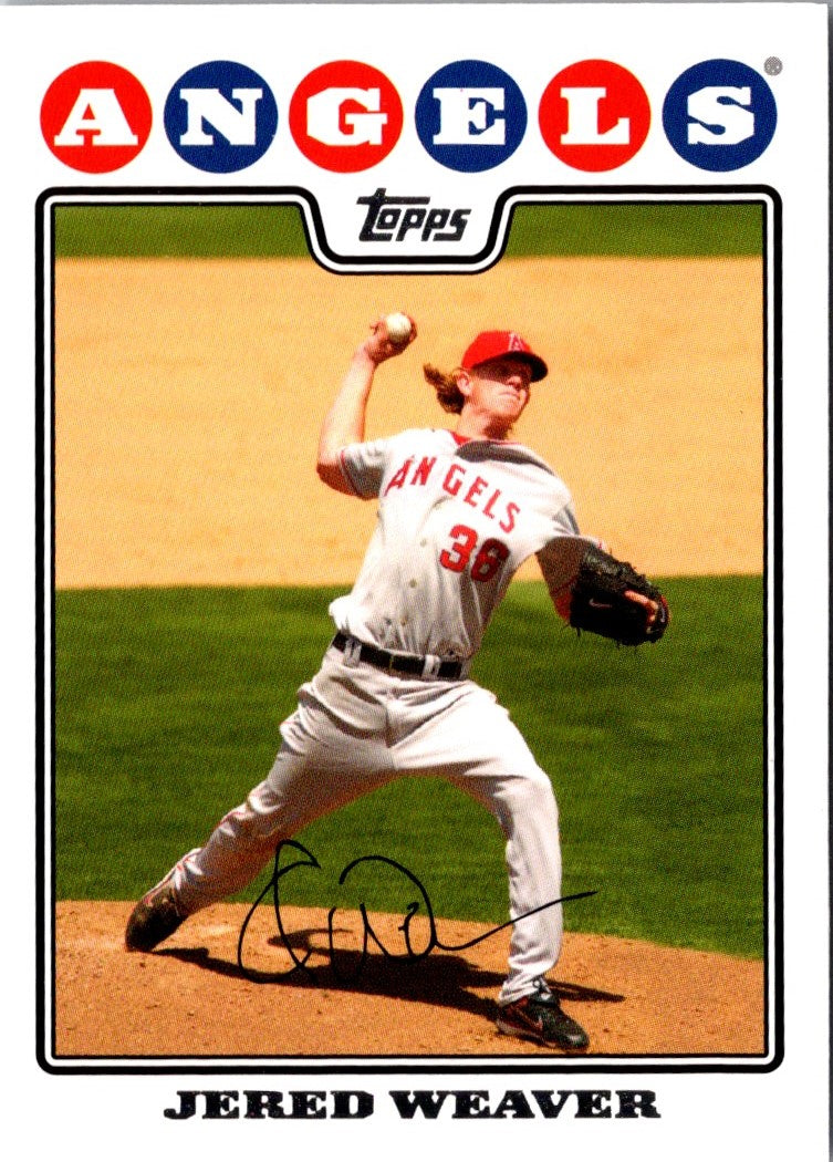 2008 Topps Jered Weaver