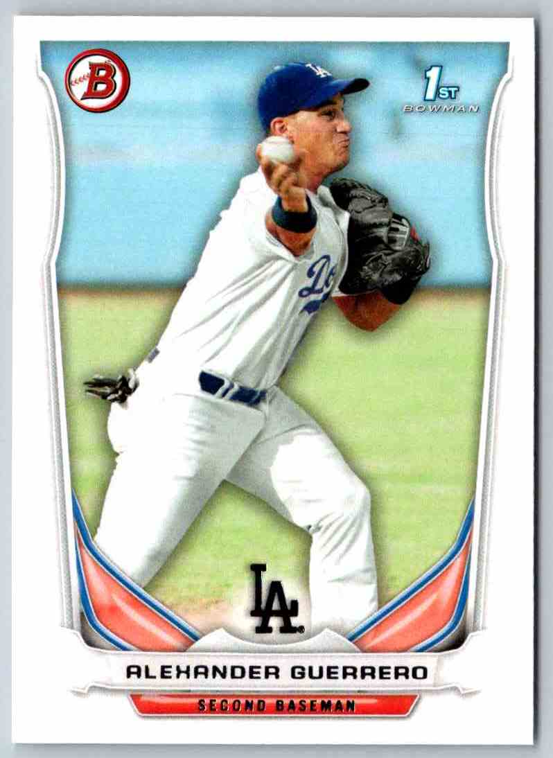 2014 Bowman Alexander Guerrero