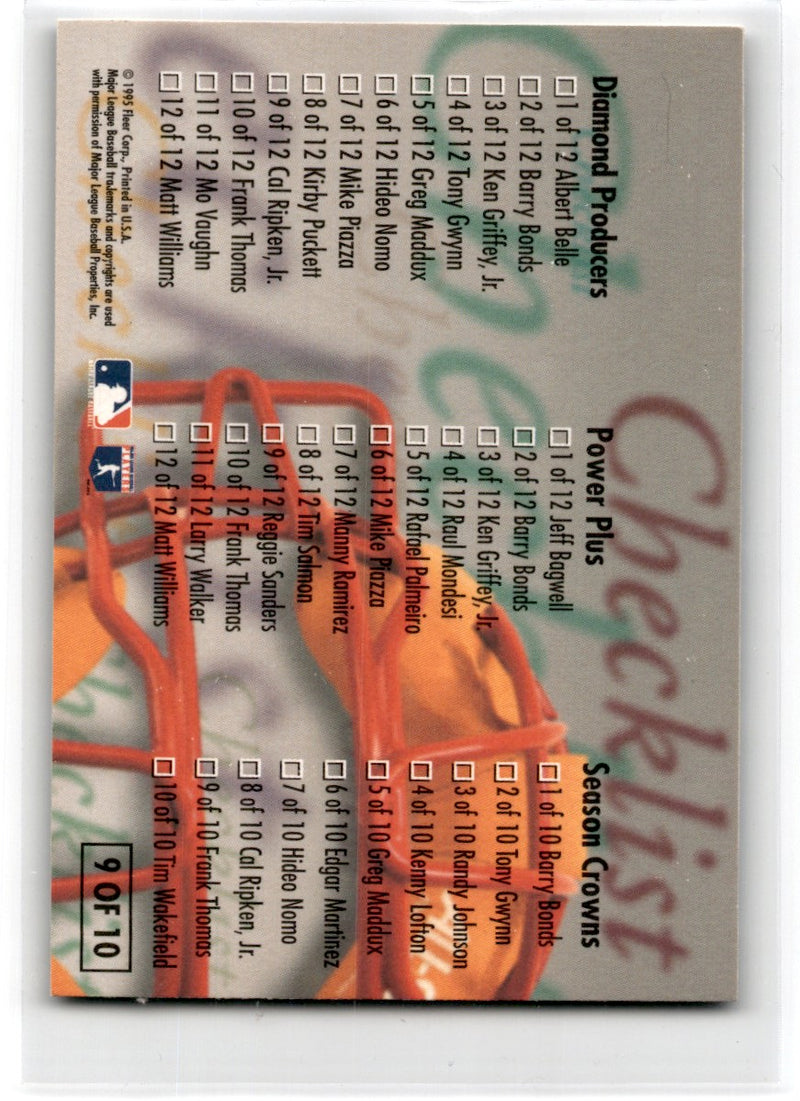 1996 Ultra Checklists I Frank Thomas