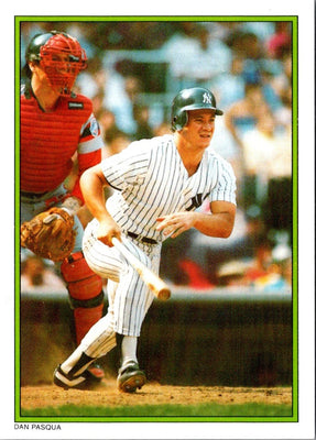 1986 Topps Glossy Send-Ins Dan Pasqua #20