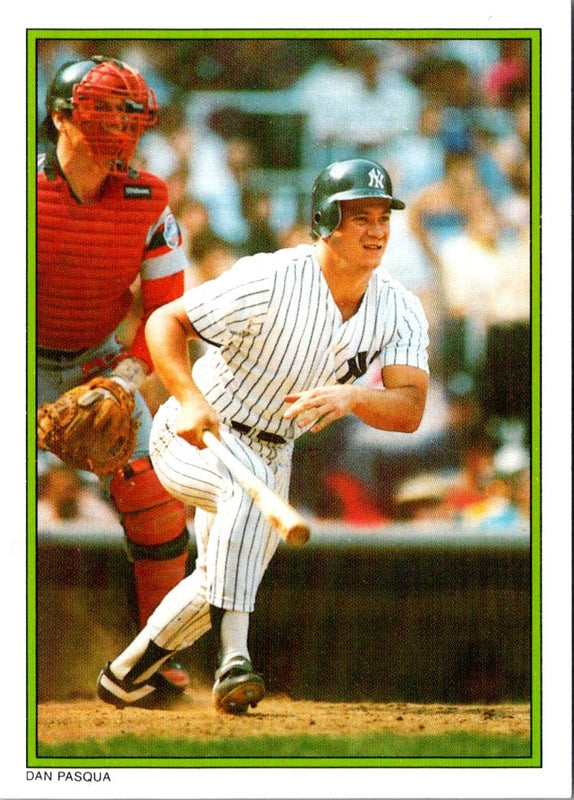 1986 Topps Glossy Send-Ins Dan Pasqua #20