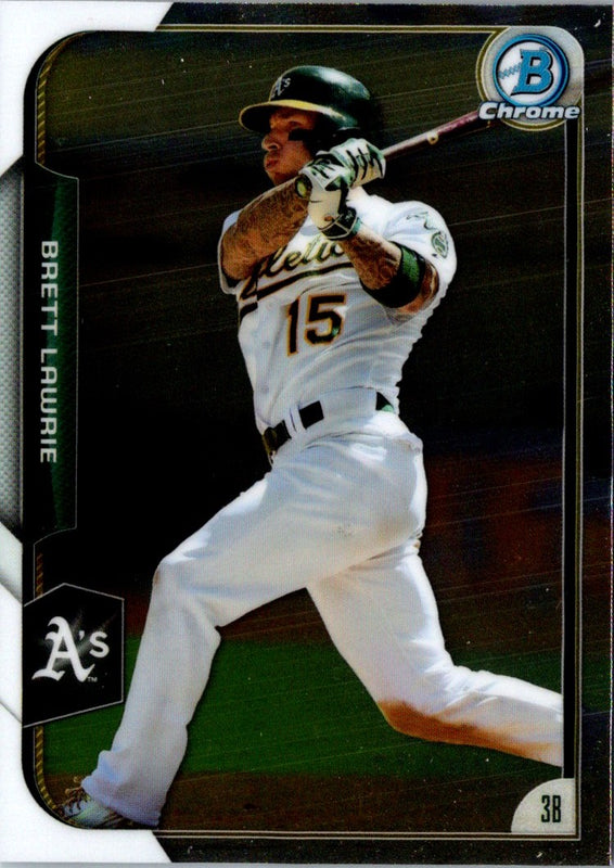 2015 Bowman Chrome Brett Lawrie #103