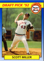 1992 Front Row Draft Picks Scott Miller #47
