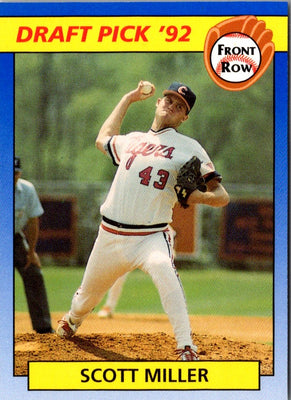 1992 Front Row Draft Picks Scott Miller #47