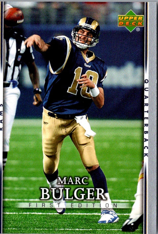 2007 Upper Deck First Edition Marc Bulger #86