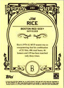 2013 Topps Gypsy Queen Jim Rice