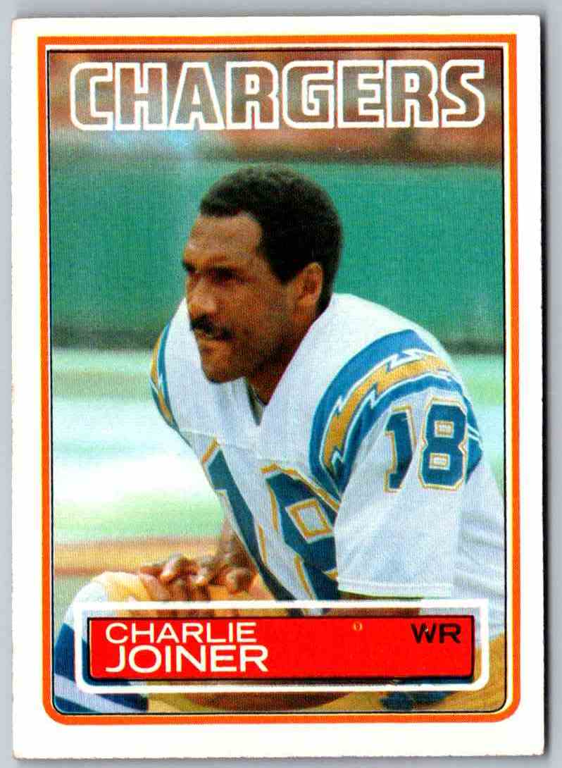 1983 Topps Charlie Joiner