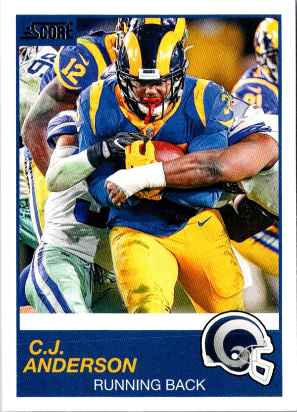 2019 Score C.J. Anderson #324