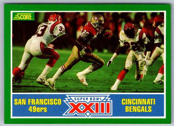 1999 Score Super Bowl XXIII #275