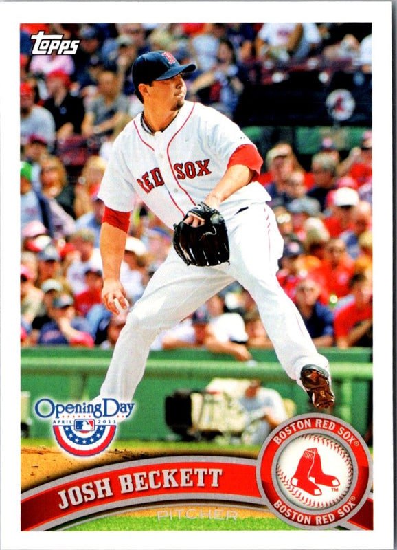 2011 Topps Opening Day Josh Beckett #181