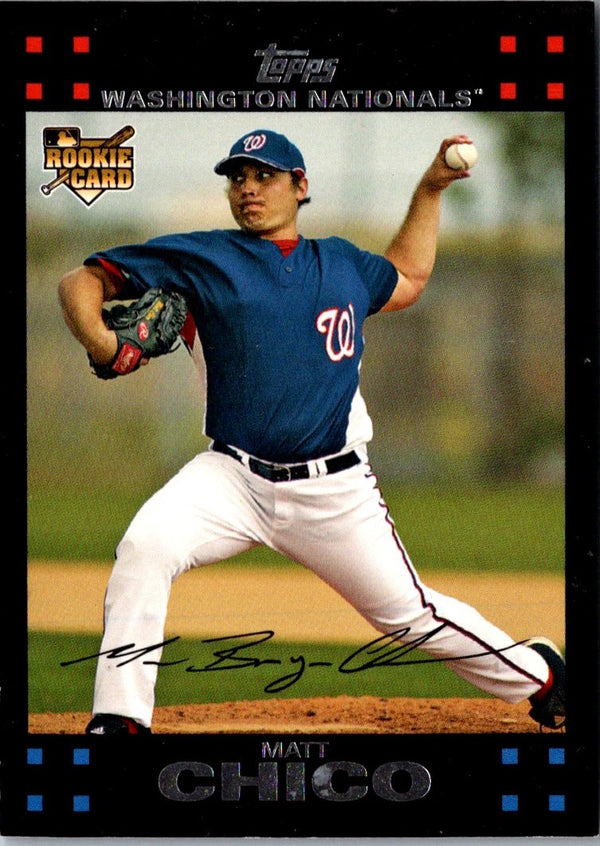 2007 Topps Matt Chico #622