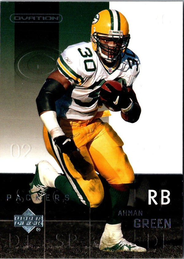 2002 Upper Deck Ovation Ahman Green #33