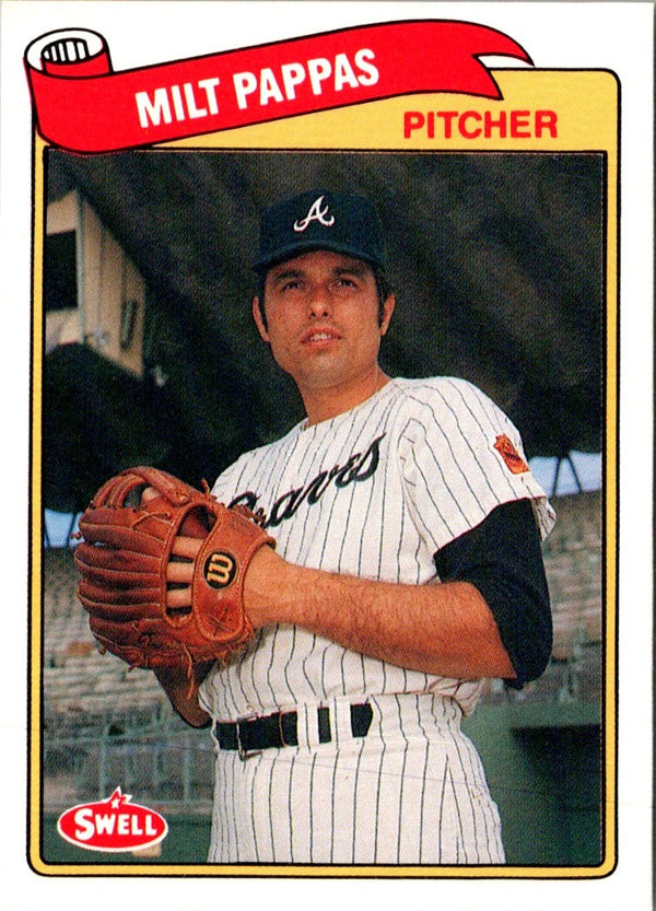 1989 Swell Baseball Greats Milt Pappas #113